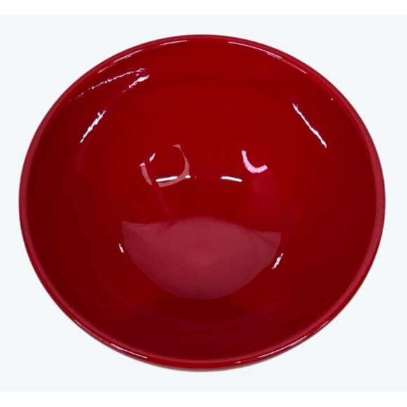 Waechtersbach Fun Factory Cherry Red Freestyle Soup Cereal Bowl Germany 5 3/4” - Picture 3 of 6